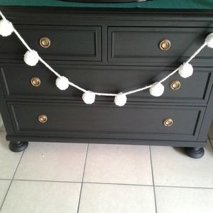 Handmade Pompom Wreath 72inches